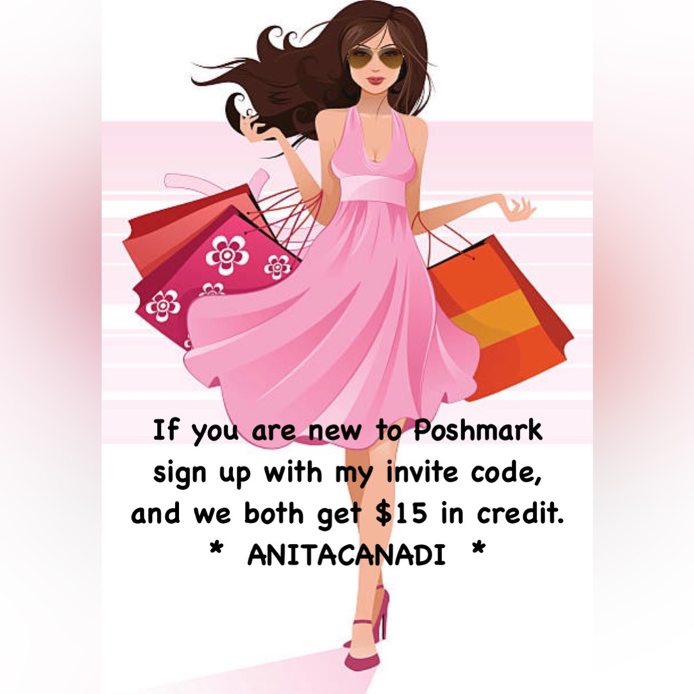 - sign up with my invite code, and we both get $15 in credit.
* ANITACANADI * 💝